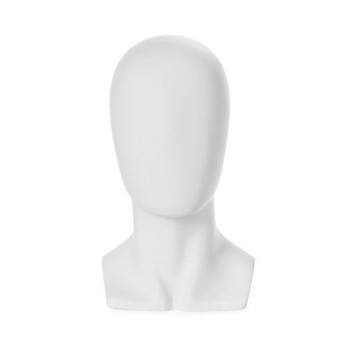 Testa uomo - LT38_WH - Best Mannequins BV - astratta / in fibra di vetro / GRP