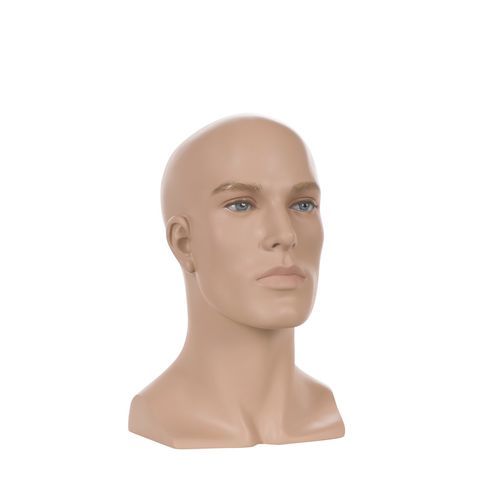 Testa uomo - 102245 - Best Mannequins BV - realista / in fibra di vetro / GRP