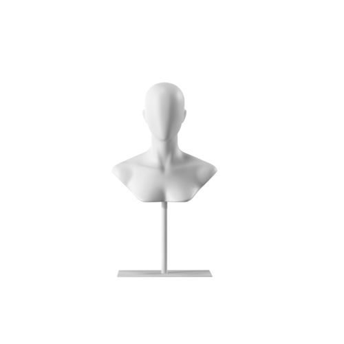 Testa donna - SINFH250_WH - Best Mannequins BV - astratta / in poliestere / in acciaio con rivestimento a polvere