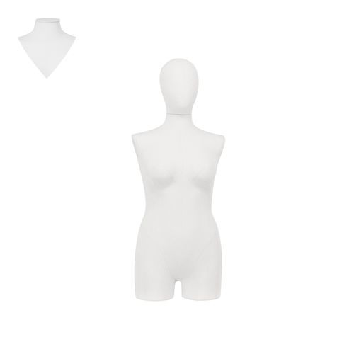 Manichino sartoriale donna corpulenta - COUTF06_WH1 - Best Mannequins BV - moda / in schiuma di poliuretano / in tessuto