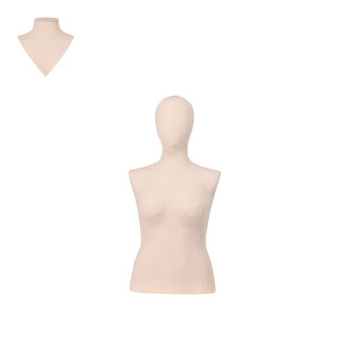 Manichino sartoriale donna corpulenta - COUTF05_EC1 - Best Mannequins BV - astratto / in tessuto / in PU