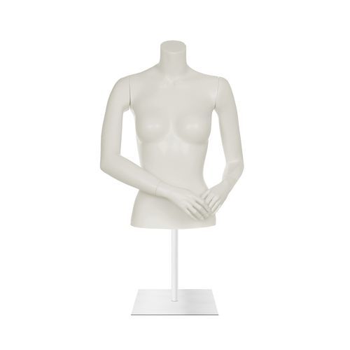 Busto donna - HBF5DBU_IWH-IWH - Best Mannequins BV - moda / in poliestere / in acciaio con rivestimento a polvere