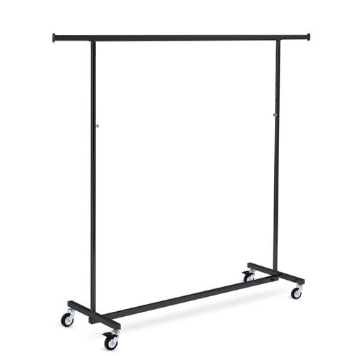 Appendiabiti contemporaneo - TF-524Q1C-80_BL - Best Mannequins BV - in acciaio con rivestimento a polvere / con rotelle / per negozio di abbigliamento