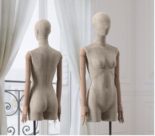 Busto moda - Maison Marlu - Best Mannequins BV - in vetro temprato / in legno / in tessuto