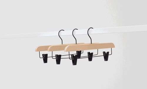 Gruccia in legno - Refined: Wood & Black hook - Best Mannequins BV - in faggio / in legno / per negozio