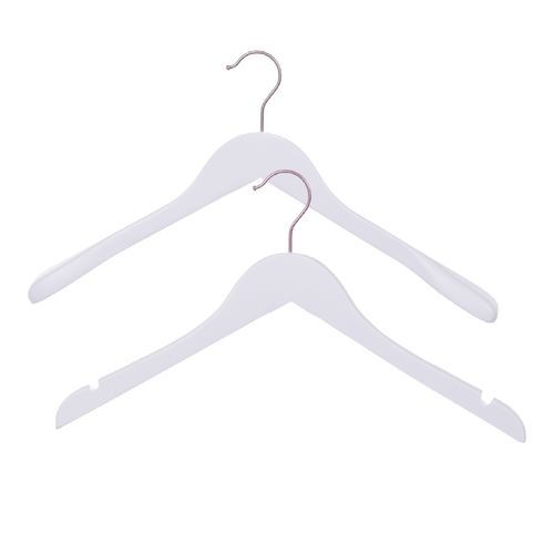 Gruccia in legno laccato opaco - Fashion White - Best Mannequins BV - in legno / in ottone / per negozio di abbigliamento