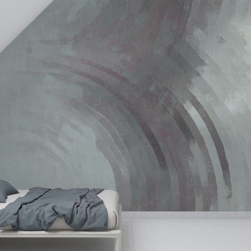 Carta da parati contemporanea - GENTLE FLOW - jaWalls - con motivo astratto / personalizzabile / con motivo a onde
