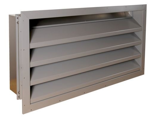 Griglia di ventilazione in alluminio - AWW 320 - EuroLam GmbH - in alluminio anodizzato / in alluminio estruso / rettangolare