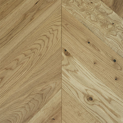 Parquet multistrato - HERLOU-OAK420 - lesna - in rovere / a spina di pesce / laccato