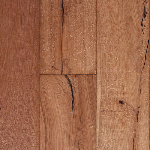 Parquet multistrato - HERDRE-BAR010 - lesna - in rovere / spazzolato / oliato