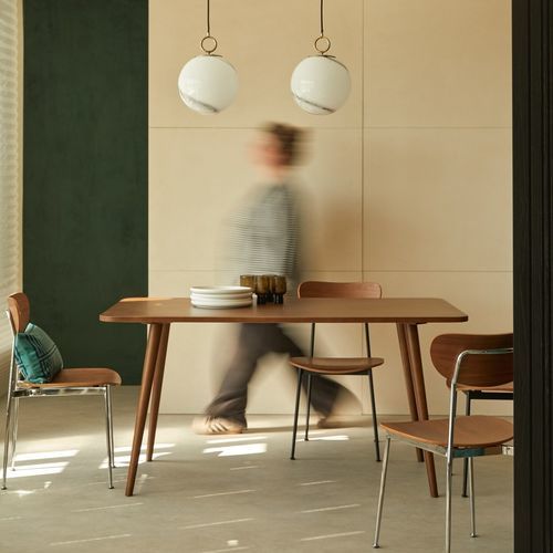 Tavolo da pranzo in stile - LAZARE - TICKET FOR THE MOON - in pino / con supporto in pino / rettangolare