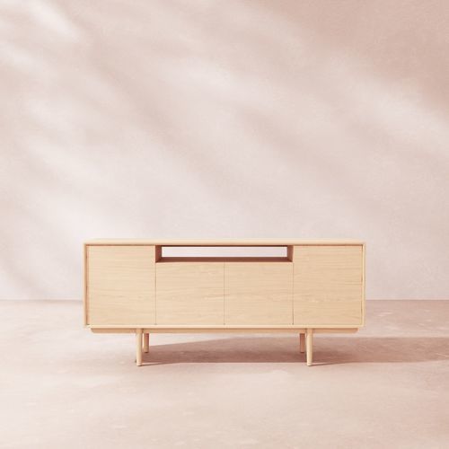 Credenza contemporanea - ELLIE - TICKET FOR THE MOON - in legno massiccio / in legno oliato / in noce