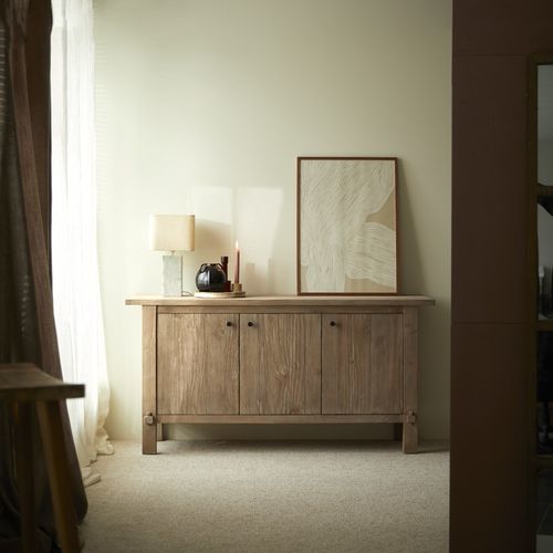 Credenza in stile rustico - HAZEL - TICKET FOR THE MOON - in pino / in materiale riciclato / FSC