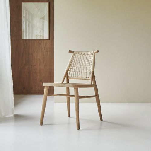 Sedia contemporanea - ARTURO - Tikamoon - da cucina / in rovere / di carta