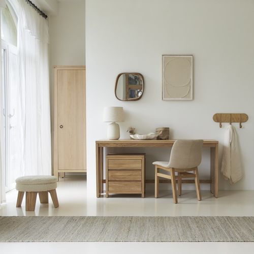 Scrivania per open space - EDEN - Tikamoon - da terra / contemporanea / in legno massiccio