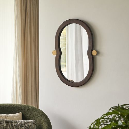 Specchio a muro - AGATE - Tikamoon - sospeso / contract / design organico