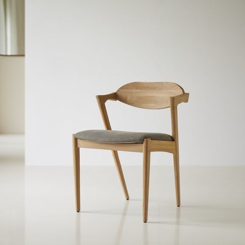 Sedia contemporanea - GUIDO - Tikamoon - per interni / in poliuretano / in legno massiccio
