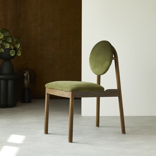 Sedia contemporanea - OLIVE - Tikamoon - da interno / in legno massiccio / in rovere