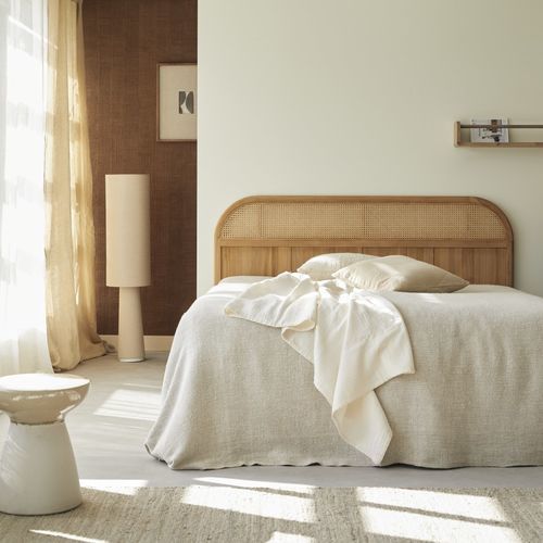 Testiera per letto matrimoniale - HECTOR - Tikamoon - contemporanea / in teak / in legno massiccio