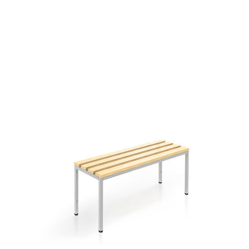 Panca per spogliatoio contemporanea - 1311-000010-1002526 - Lockeel - in materia plastica / in legno / senza braccioli