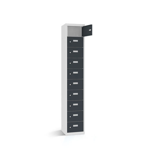 Armadietto portaoggetto in acciaio - 2161-011000-0431112_V.489 - Lockeel - in lamiera d'acciaio / in acciaio con rivestimento a polvere / standard