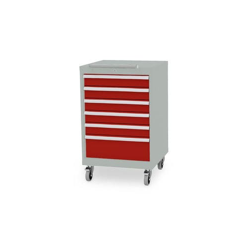 Mobiletto a rotelle per superfici di lavoro - 3151-CL6H080501M_V.1209 - Lockeel - industriale