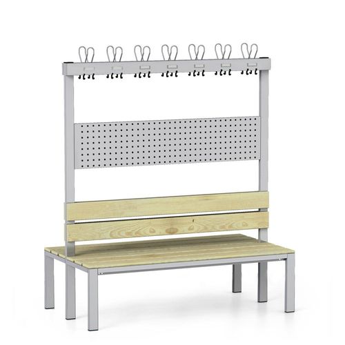 Panca per spogliatoio contemporanea - 1342-000020-1502426_V.551 - Lockeel - in plastica / in acciaio / in picea