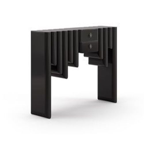 Consolle contemporanea - THIERRY - Bablanc - in ottone / con supporto in ottone / scultura