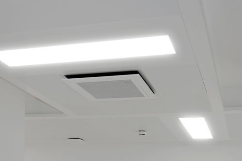 Controsoffitto in acciaio galvanizzato - VERT Z CORRIDOR - Vertebra - in alluminio / in pannelli / per ufficio