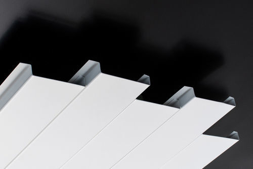 Controsoffitto in acciaio galvanizzato - C - Vertebra - in alluminio / a doghe / da interno