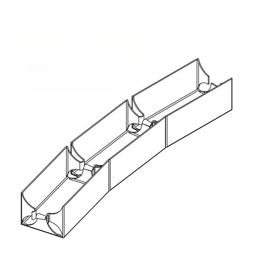 Profilo in metallo - VERTEBRA® - Vertebra - prefabbricato / sistema a rotaia