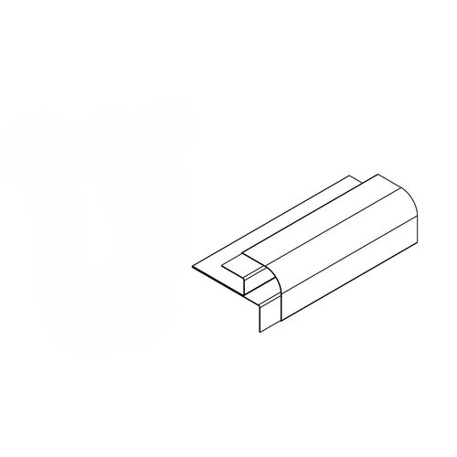 Profilo in metallo - PARC - Vertebra - ad angolo / prefabbricato