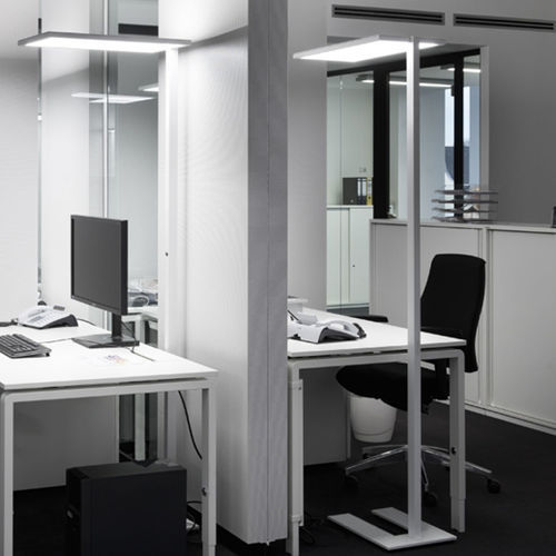 Lampada da terra - AROUND - ADO Lights - in alluminio anodizzato / in acciaio / contemporanea