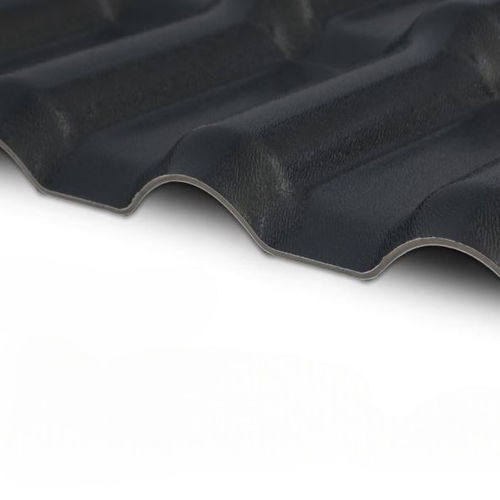 Copertura in lastra a falde - ROYALWAVE - Izoplast Hitech Panel - acrilica / aspetto tegola