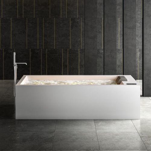 Vasca da bagno integrata - TARIM - Albatros - per ambiente abitativo / in Solid Surface / contemporanea