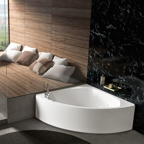 Vasca da bagno d'angolo - THEA 150 - Albatros - per ambiente abitativo / ad uso professionale / in acrilico