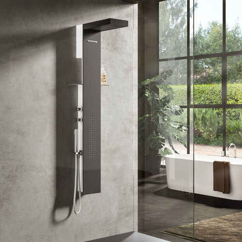 Colonna doccia termostatica - COLUMN GRAPHIC - Albatros - contract / in composito / in Solid Surface