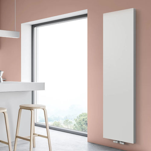 Radiatore ad acqua calda - C6 - Radiators - classico / in acciaio / grigio