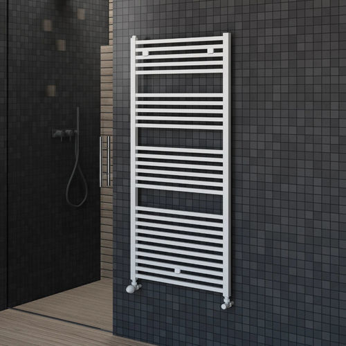 Scaldasalviette ad acqua calda - CORTINA - Radiators - contemporaneo / in acciaio / bianco