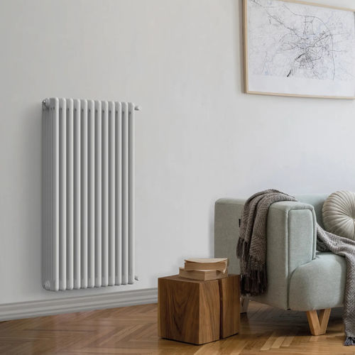 Radiatore ad acqua calda - MULTICOLONNA 6 - Radiators - contemporaneo / in acciaio / grigio