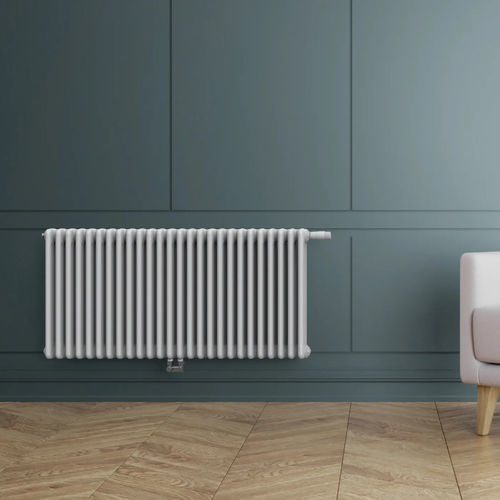 Radiatore ad acqua calda - MULTICOLONNA INTEGRATO - Radiators - contemporaneo / in acciaio / grigio