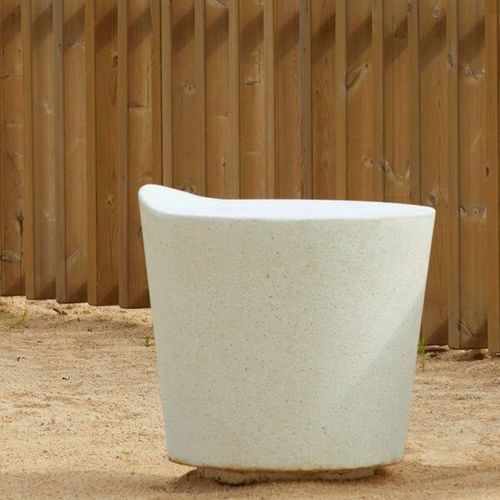 Sgabello contemporaneo - UTAR - RYM URBAN FURNITURE, S.L. - in calcestruzzo / con supporto in calcestruzzo / luminoso