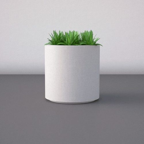 Fioriera in calcestruzzo - NIZ series - RYM URBAN FURNITURE, S.L. - circolare / a tenuta stagna / resistente agli UV