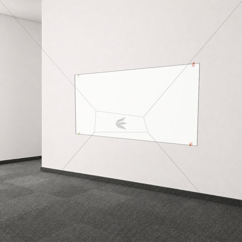 Sistema di fissaggio in acciaio dolce - KLIC CLAK-STEP  - ETALAGE - per muro / per pannelli / per display