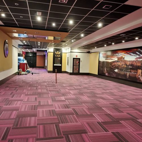 Moquette bouclé - LINEAR  - Casino Carpets S.L. - in nylon / contract / a righe