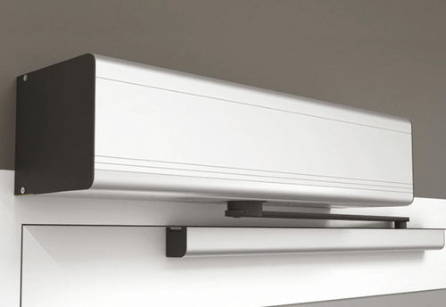 Automazione a doppio battente - OVER series - Aprimatic - per porta / a batteria ricaricabile / battente