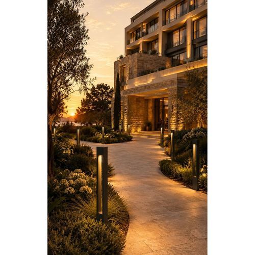 Lampioncino da giardino - ART&ndash;1907 - ARTAY Lighting - per spazio pubblico / moderno / in PMMA