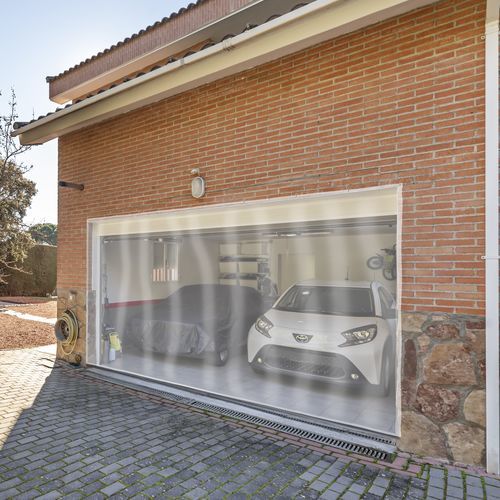 Tenda con occhielli - CLEAR - Covers & All - personalizzabile / a tinta unita / in vinile