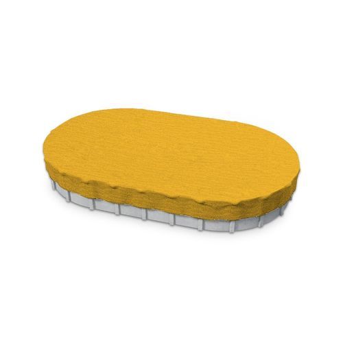 Protezione per piscina con occhielli - OVAL - Covers & All - invernale / a semina estiva / su misura