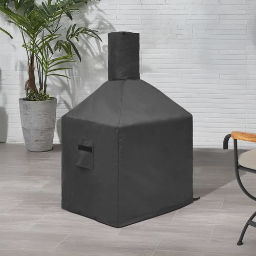 Telo di protezione per camino - SQUARE FIRE PIT CUSTOM - Covers & All - per bracere / in tessuto / in PVC